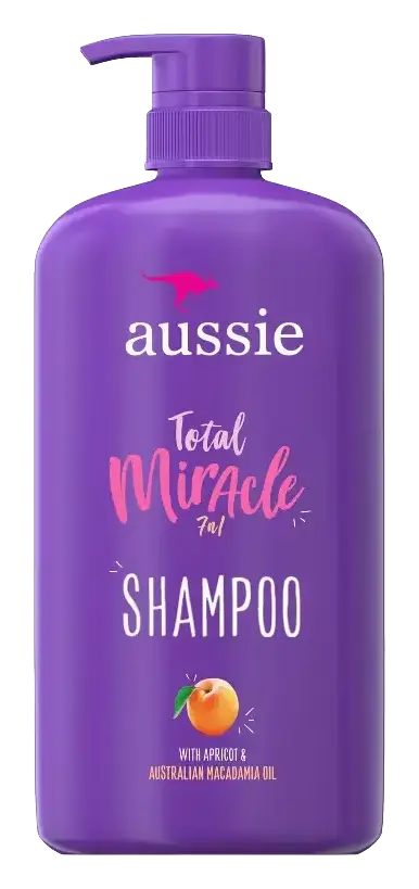 Aussie Total Miracle Shampoo With Apricot & Macadamia