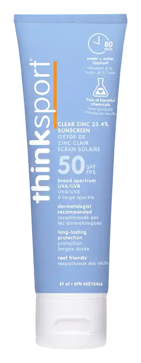 Think Sun SPF 50 Clear Zinc Sunscreen
