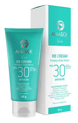 Anasol BB Cream Facial Antiacne SPF 30