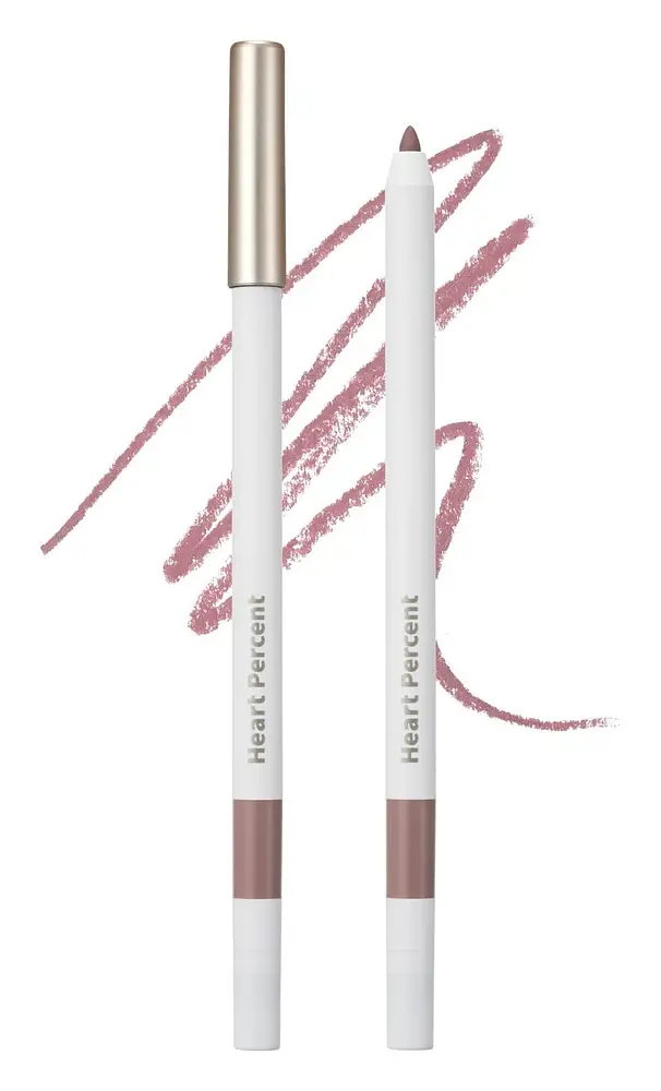 Heart Percent Dote On Mood Lip Pencil Slim 08 Cloudy Mauve