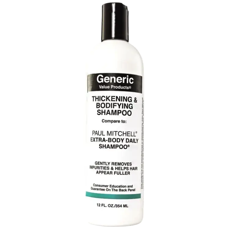 Generic Value Products Thickening & Bodifying Shampoo Compare To Paul Mitchell Extra-Body Daily Shampoo