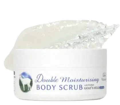 Leivy Naturally Double Moisturising Body Scrub With Goat's Milk