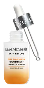 bareMinerals SKIN RESCUE Pure Glow Serum with 10% Vitamin C Complex and Rainbow Seaweed