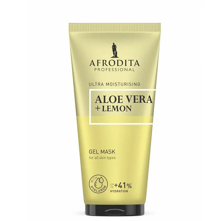 Afrodita Ultra Moisturising Gel Mask Aloe Vera + Lemon