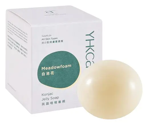 YHKcare Konjac Jelly Soap Meadowfoam