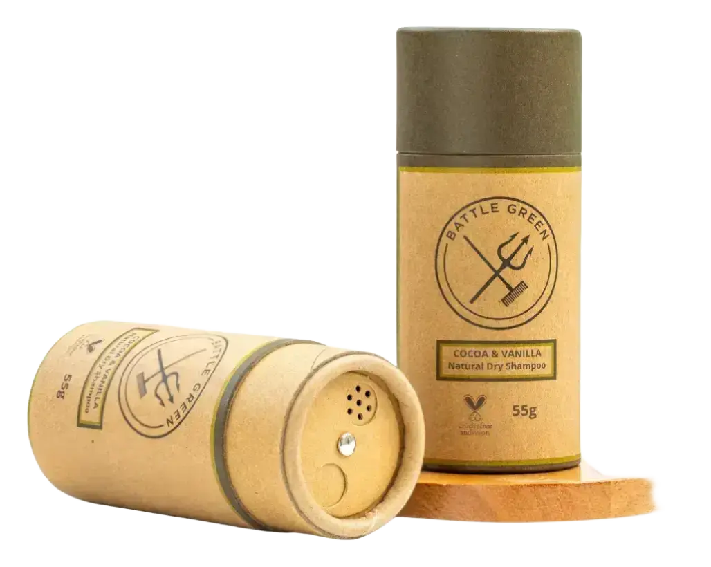 Battle Green Natural Dry Shampoo Cocoa & Vanilla