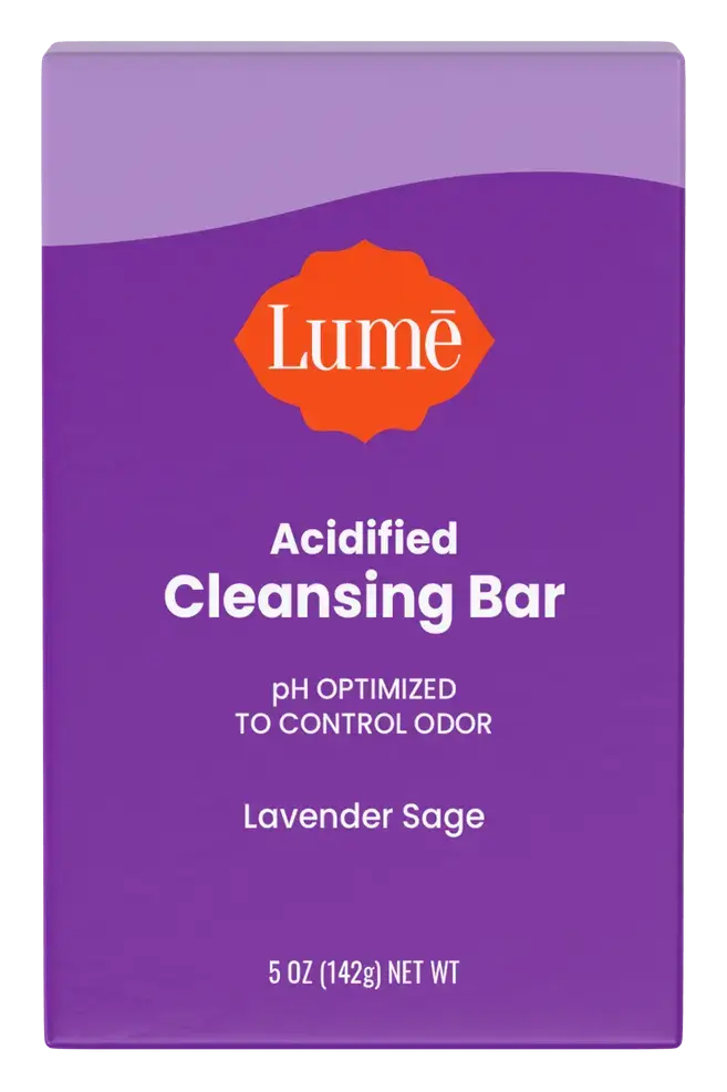 Lume Acidified Cleansing Bar Lavender Sage