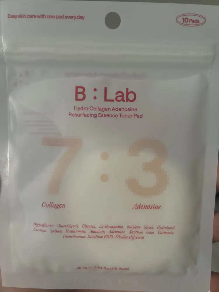 B.LAB Essence Toner Pad Hydro Collagen Adenosine Resurfacing