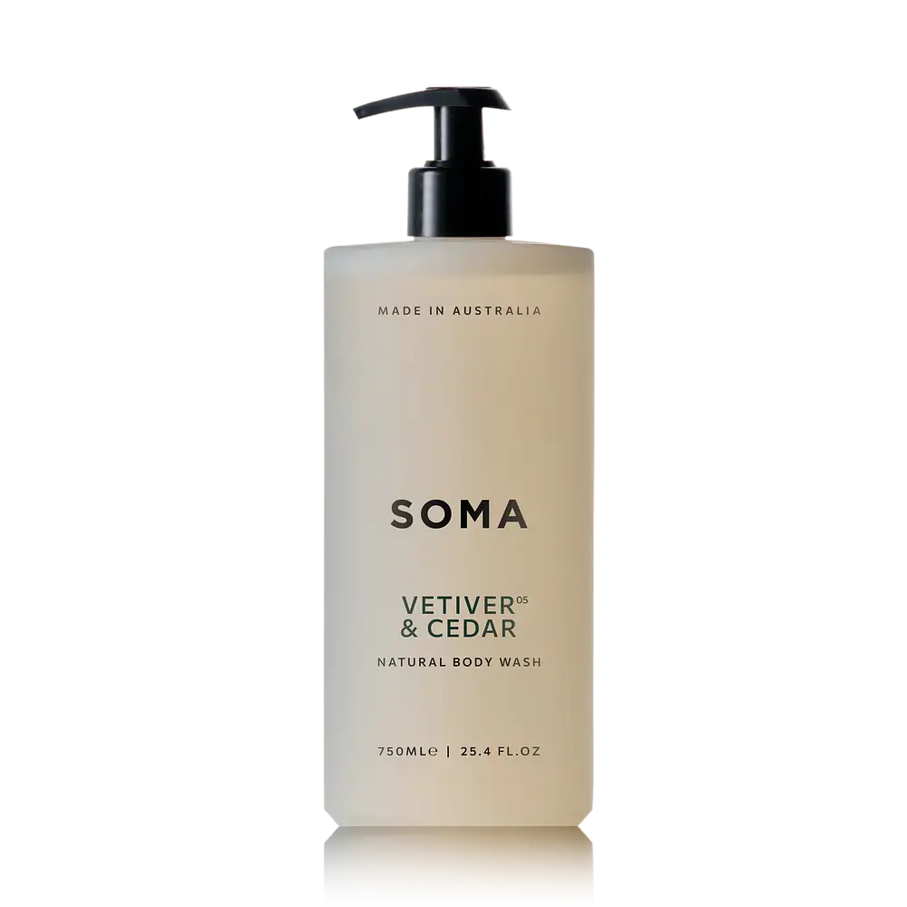 Soma Natural Body Wash 05 Vetiver & Cedar