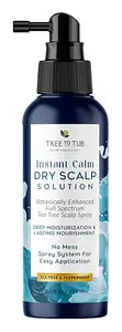 Tree to Tub Instant Calm Dry Scalp Solution Tea Tree & Peppermint