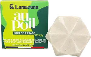 Lamazuna Au Poil Solid Shaving Bar