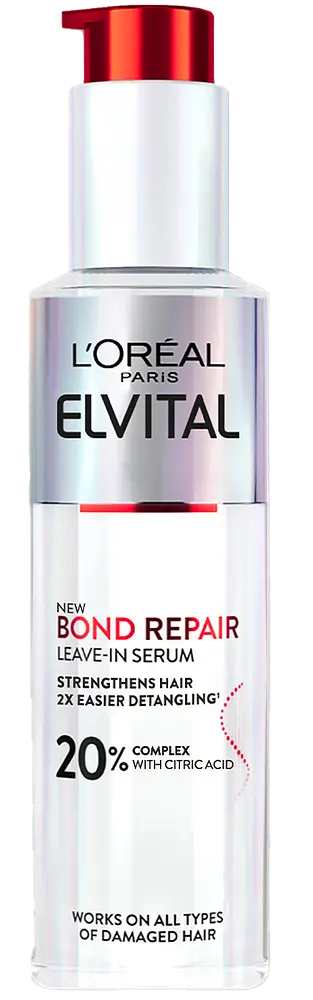 L'Oreal Elvital Bond Repair Leave-in Serum 20% Complex with Citric Acid