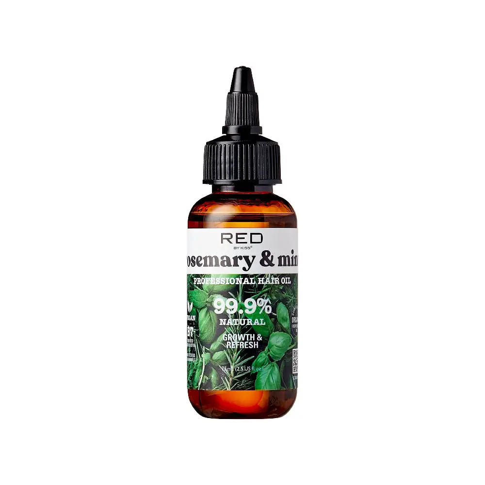 Kiss Red Rosemary & Mint Professionnal Hair Oil