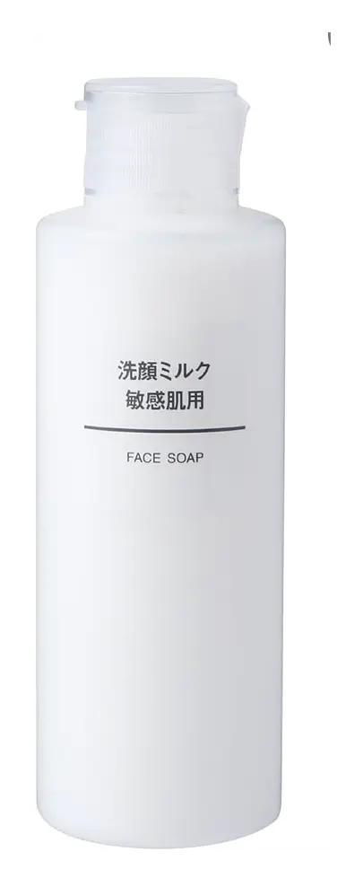 Muji Sensitive Skin Face Soap Milk