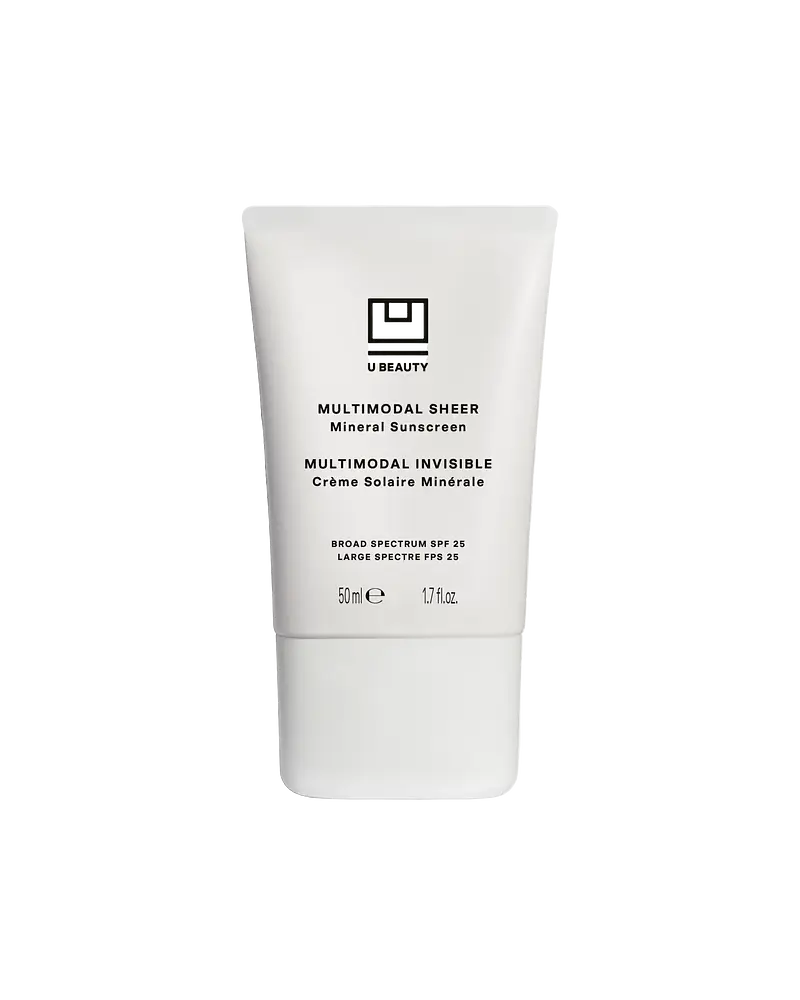 U beauty Multimodal Sheer Mineral Sunscreen SPF 25