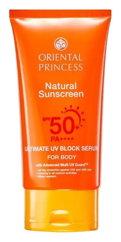 Oriental Princess Natural Sunscreen Ultimate UV Block Serum For Body SPF 50+