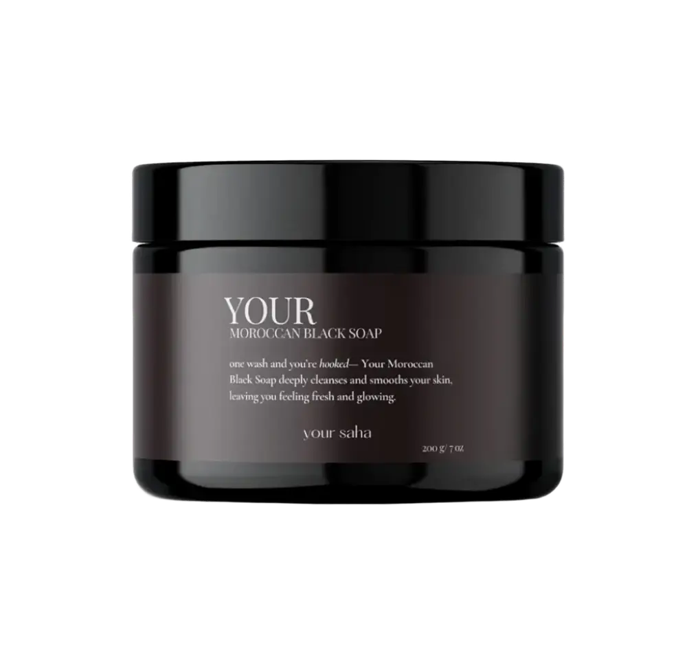 Your Saha Your Moroccan Black Soap