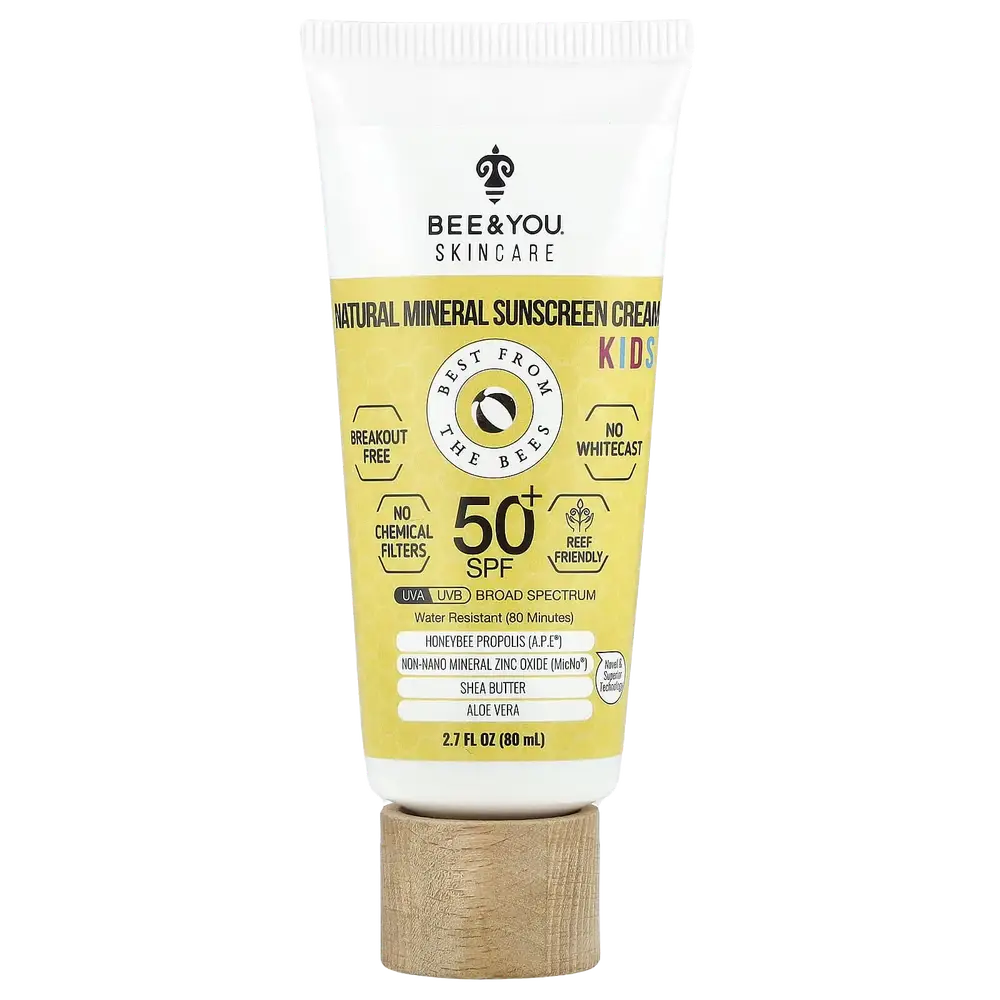 Bee&You Natural Mineral Sunscreen Cream For Kids SPF 50+