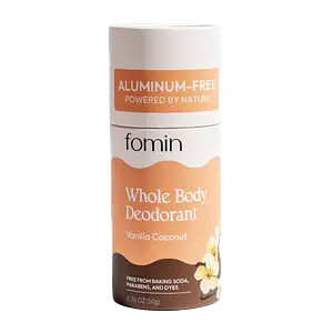 Fomin Whole Body Deodorant Stick Vanilla Coconut