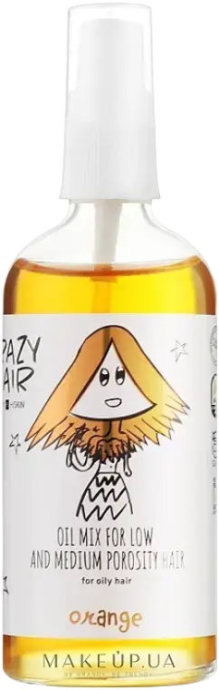 Crazy Hair Oil Mix For Low And Medium Porosity Hair Orange