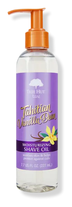 Tree Hut Bare Moisturizing Shave Oil Tahitian Vanilla Bean