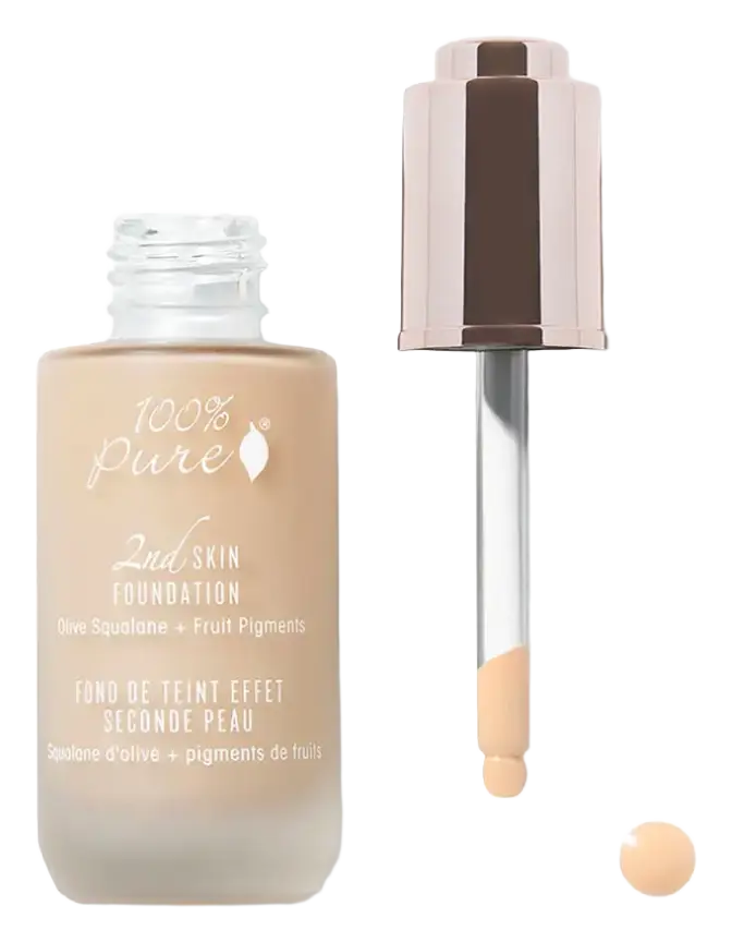 100% Pure Fruit Pigmented 2nd Skin Foundation Shade 1