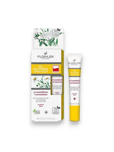 Flos-lek Żel Do Powiek I Pod Oczy Ze Świetlikiem I Rumiankiem