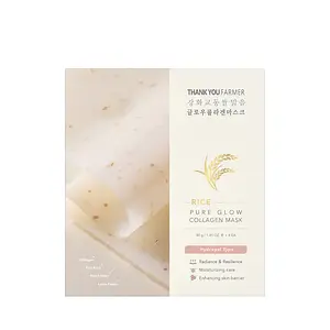 Thank You Farmer Rice Pure Glow Collagen Mask