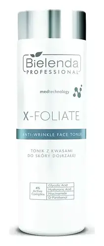 Bielenda Professional X-Foliate Anti Wrinkle Face Toner