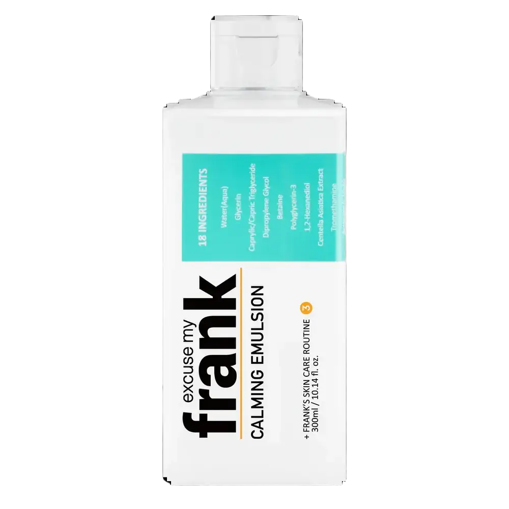 excuse my frank Calming Emulsion
