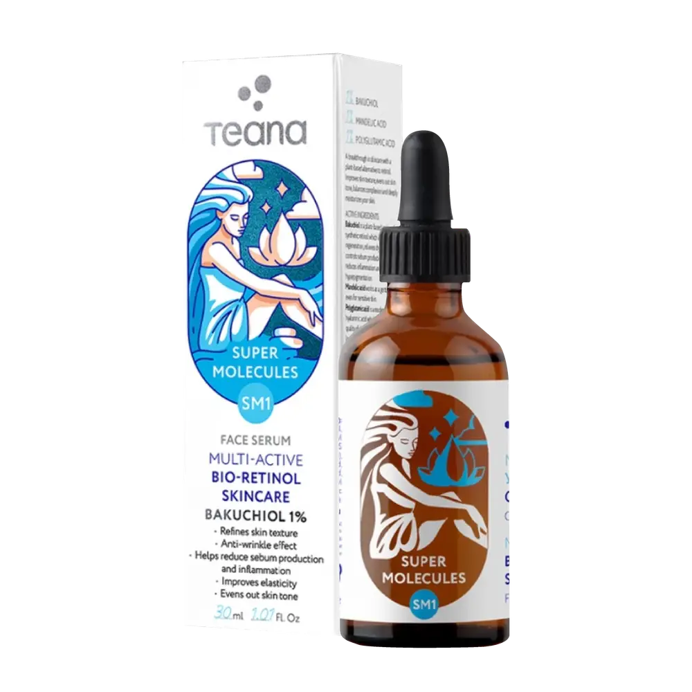 Teana 1% Bakuchiol SM1 Super Molecules Multi-Active Bio-Retinol