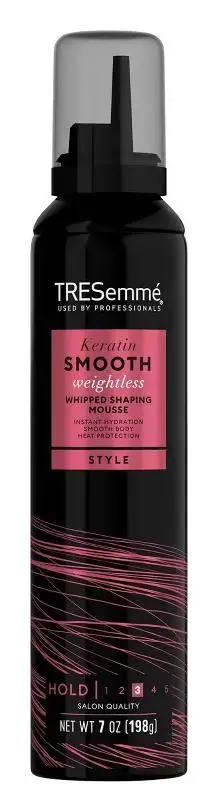 TRESemmé Keratin Smooth Weightless Whipped Shaping Mousse