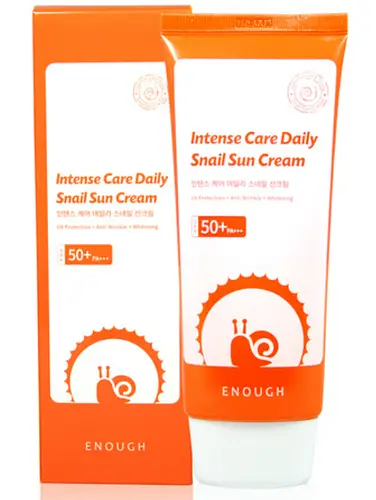 Enough Intense Care Daily Snail Sun Cream SPF50+ PA+++
