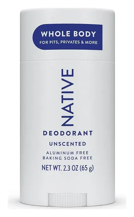 Native Whole Body Deodorant Stick Unscented