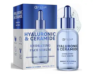 Clear Beauty Hyaluronic & Ceramides Hydrating Face Serum