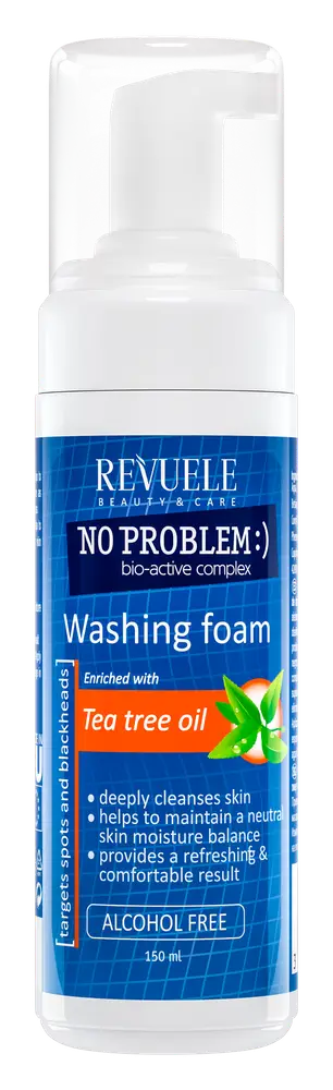 Revuele No Problem Washing Foam With Tea Tree Oil