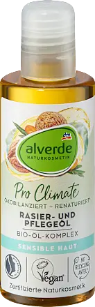 Alverde Naturkosmetik Rasieröl und Pflegeöl mit Öl-Komplex