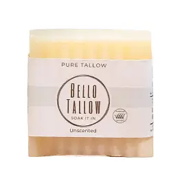 Bello Tallow Pure Tallow Soap Unscented