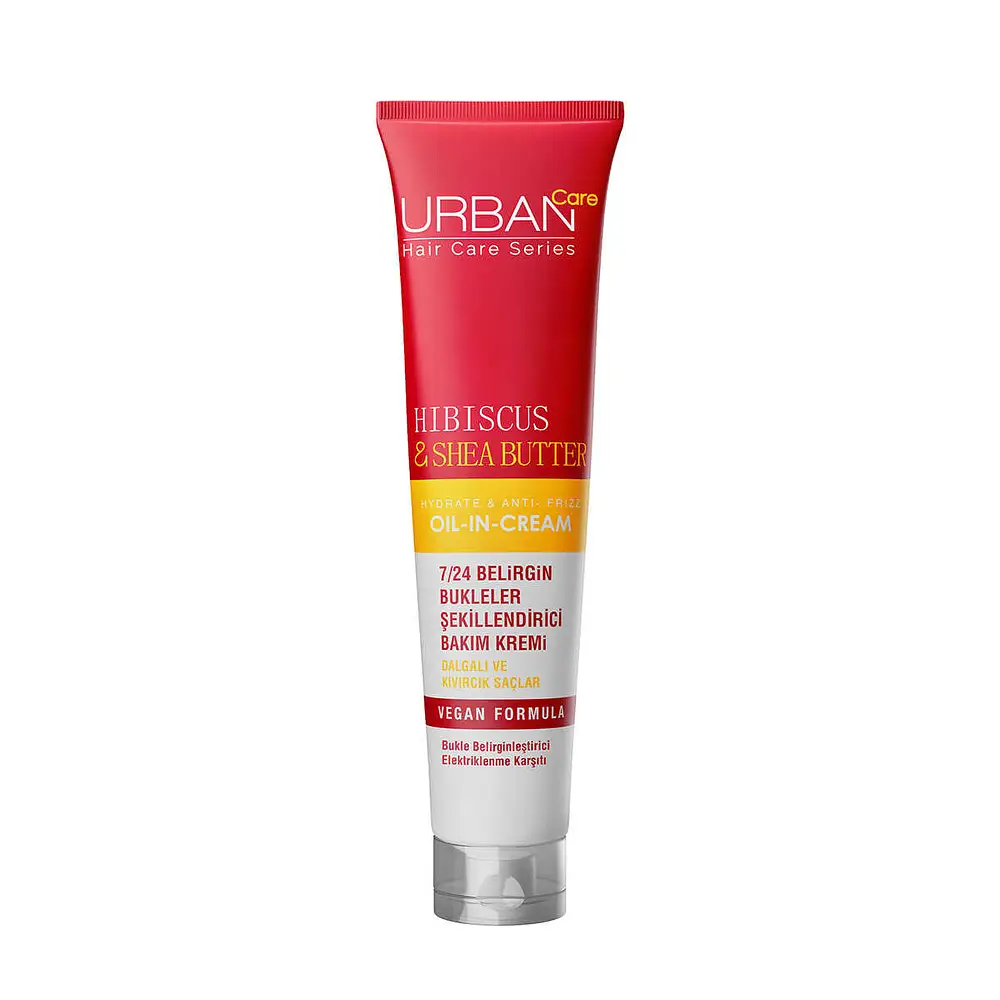 Urban Care Hibiscus & Shea Butter Hydrate & Anti-Frizz Oil-In-Cream