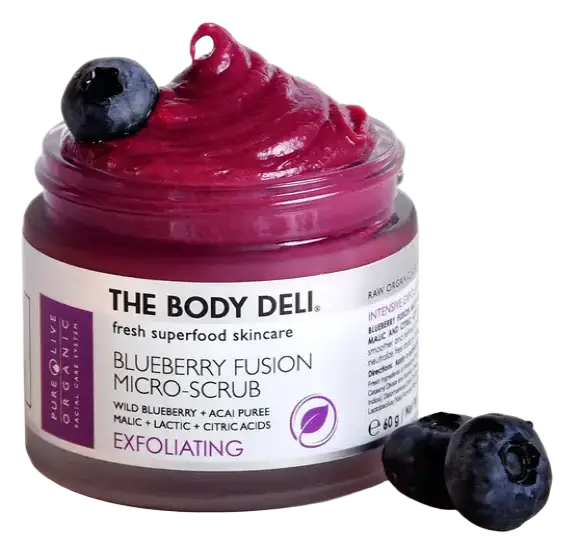 The Body Deli Blueberry Fusion Scrub (Exfoliating)