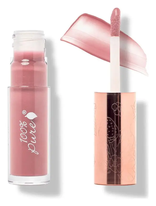 100% Pure Fruit Pigmented Lip Gloss Mauvely