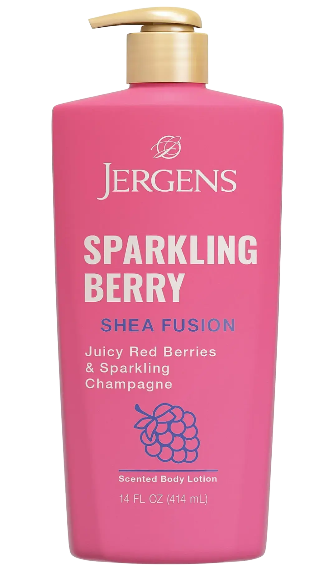 Jergens Skincare Shea Fusion Scented Body Lotion Sparkling Berry