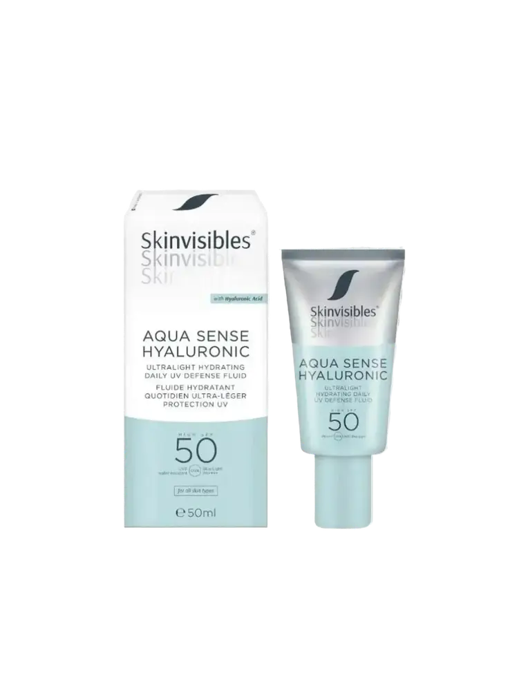 Skinvisibles Aqua Sense Hyaluronic Ultralight Hydrating Daily UV Defense Fluid SPF 50