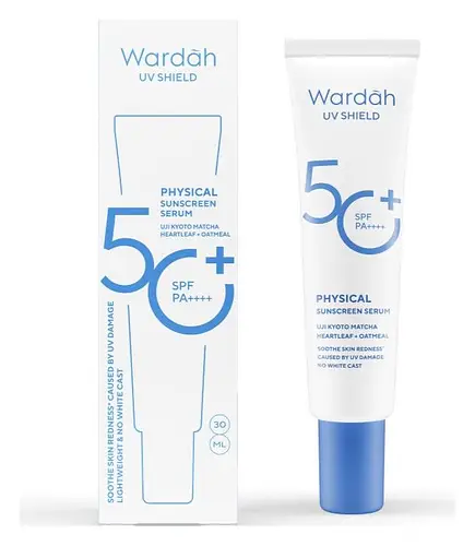 Wardah UV Shield Physical Sunscreen Serum SPF 50+ PA++++