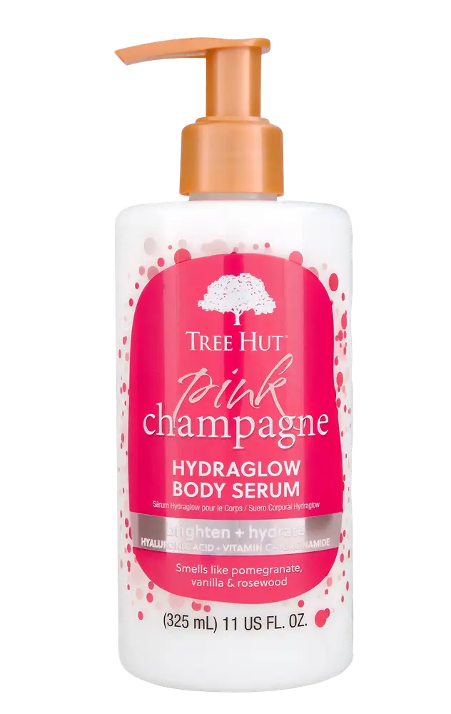 Tree Hut Hydraglow Body Serum Pink Champagne