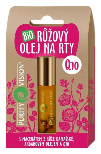 Purity Vision Bio Růžový Olej Na Rty