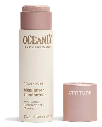 ATTITUDE Oceanly Cream Highlighter Stick Golden Rose