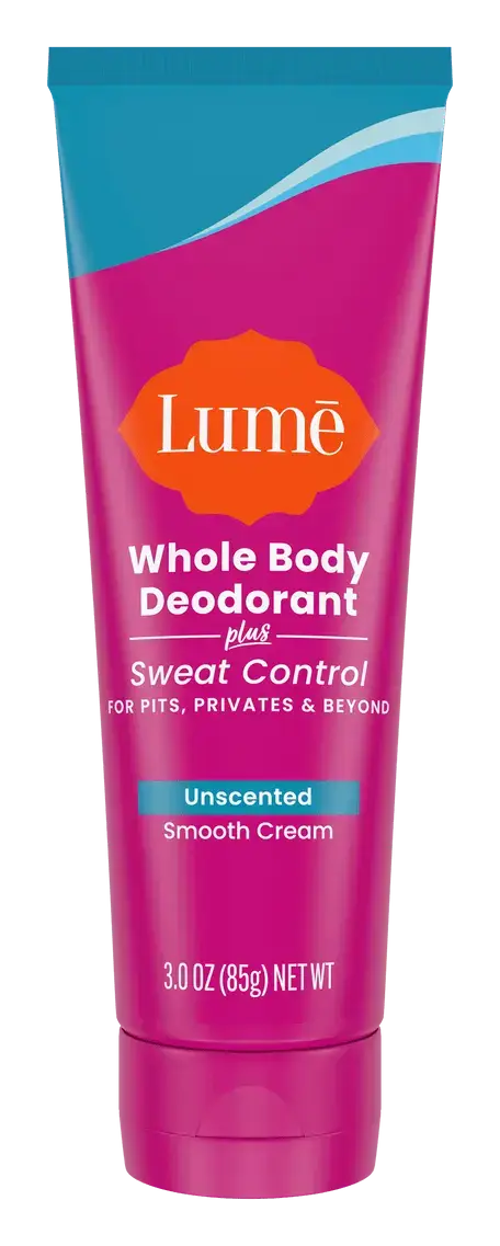 Lume Cream Tube Deodorant + Sweat Control Unscented