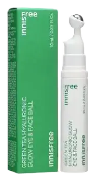 innisfree Green Tea Hyaluronic Eye & Face Ball