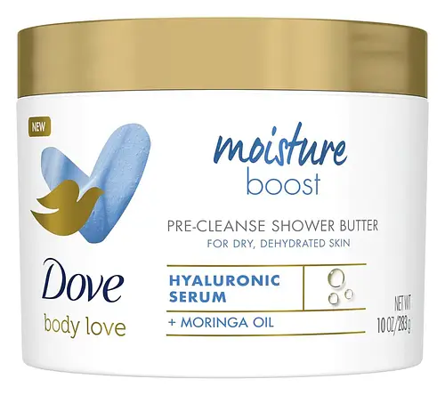 Dove Body Love Moisture Boost Pre-Cleanse Shower Butter